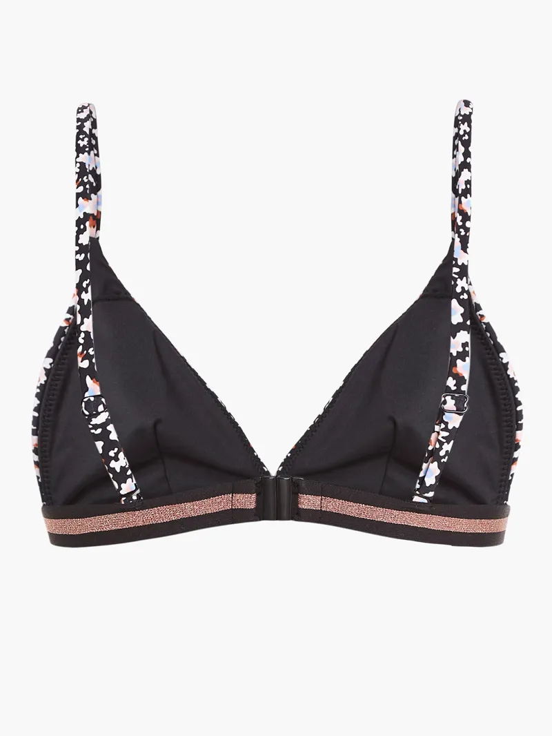 Protest Mixhera Flower Triangle Bikini Top Lotuspink-4
